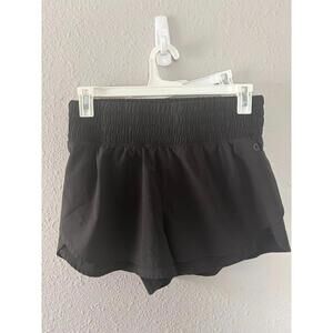 Calia black shorts size L. Few tiny snags